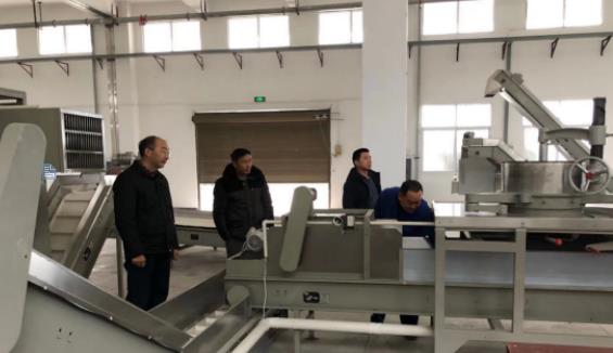 老君眉茶場(chǎng)名優(yōu)茶連續(xù)化生產(chǎn)線帶料試車